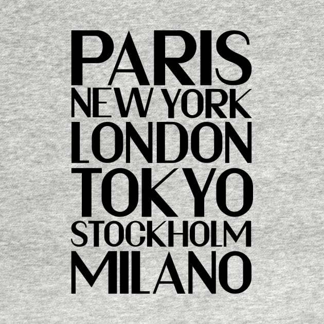 FAVE CITIES by fernandaffp